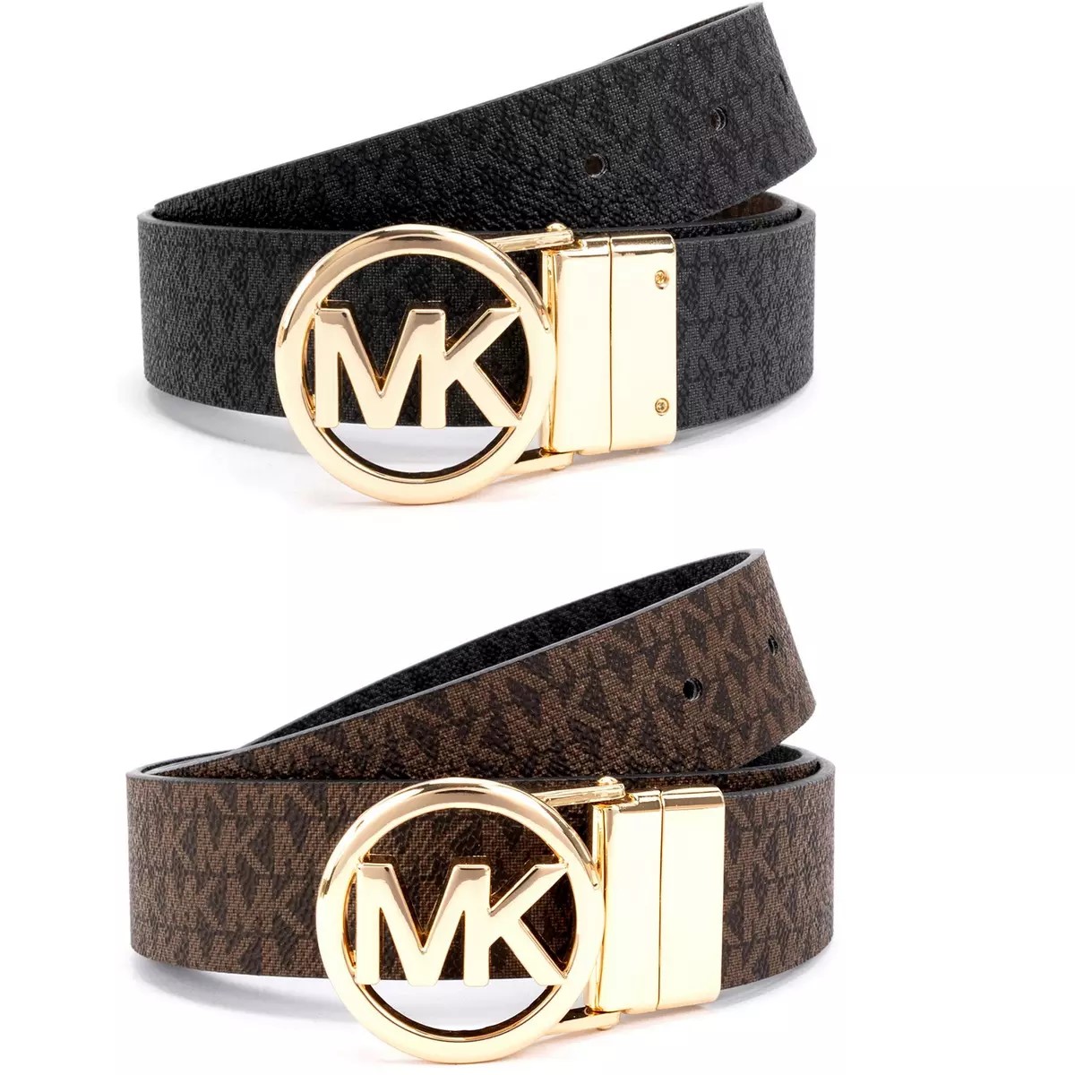 Dây nịt Michael Kors Round Logo Reversible Signature Logo Belt 7