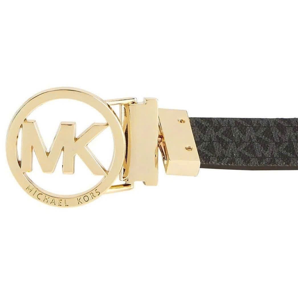 Dây nịt Michael Kors Round Logo Reversible Signature Logo Belt 8