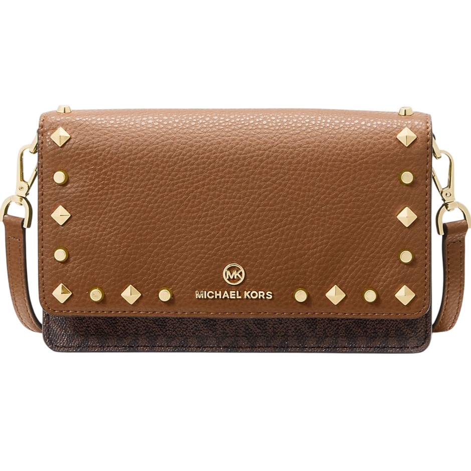 Túi Michael Kors Jet Set Small Crossbody Bag For Smartphone With Buttons and Logo 32H1GT9C5B 2