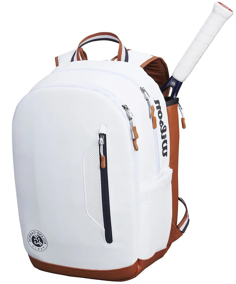 Balo Pickleball Wilson Roland Garros Tour Backpack White 4