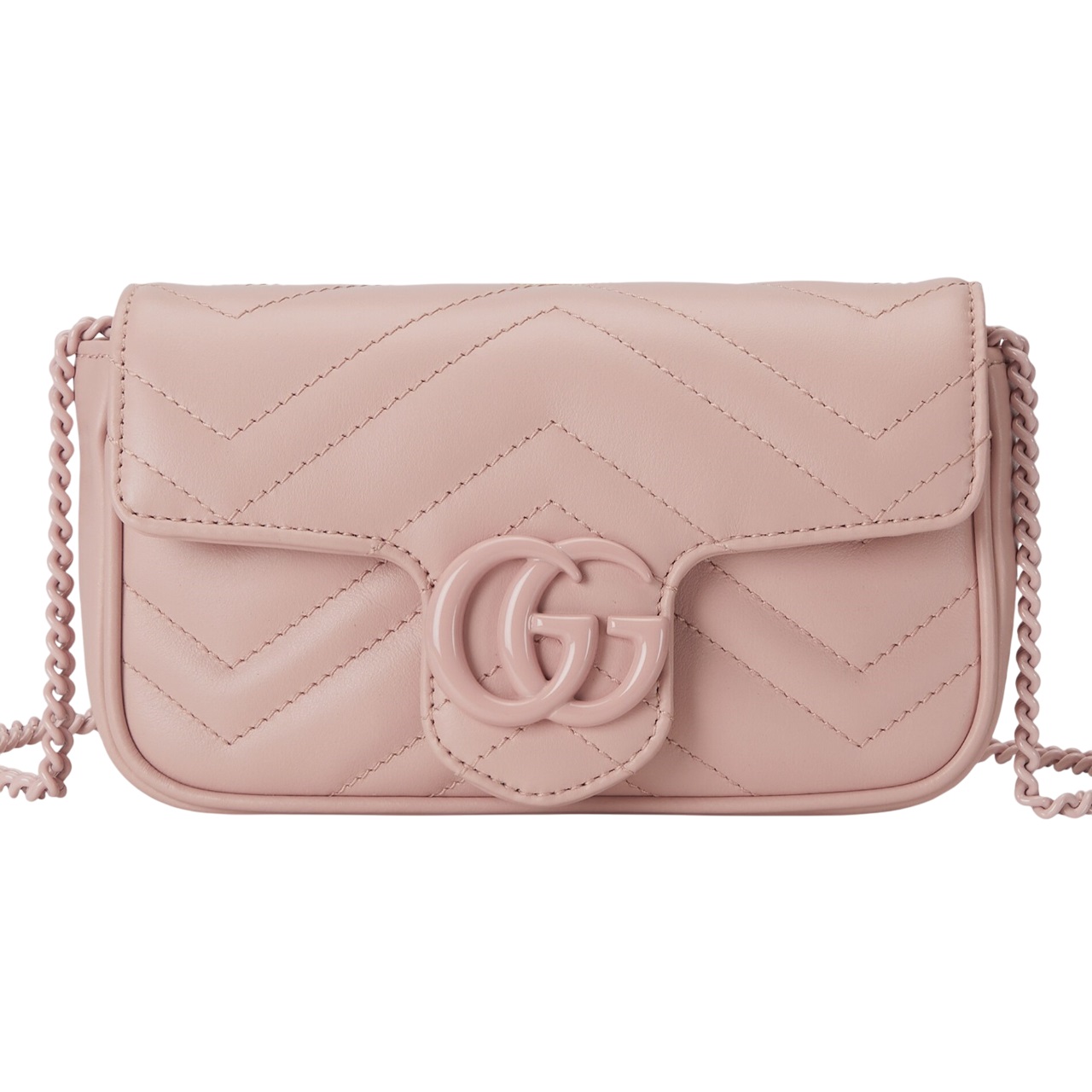 Túi Gucci GG Marmont Mini Light Pink Leathe 6