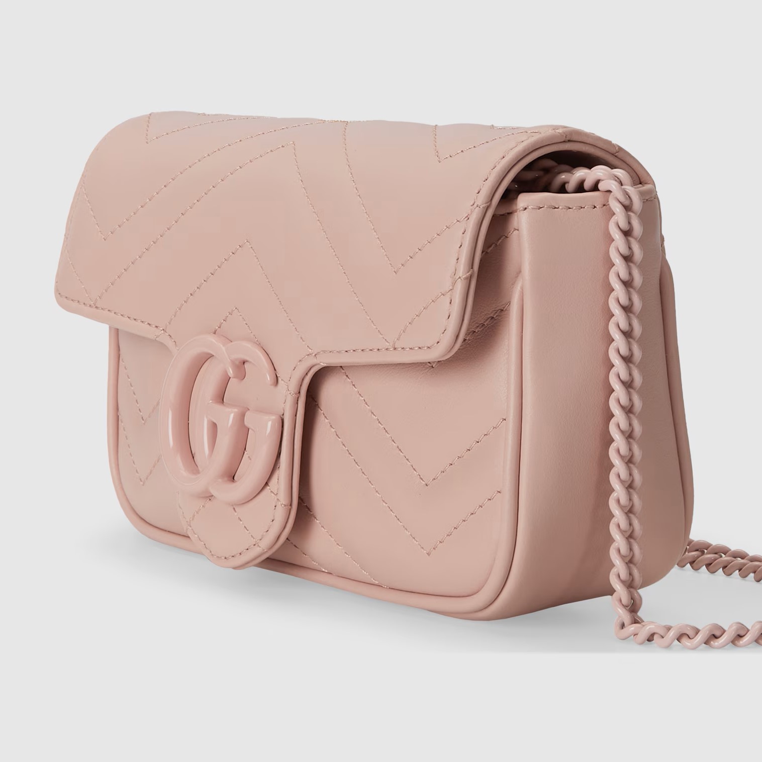 Túi Gucci GG Marmont Mini Light Pink Leathe 7