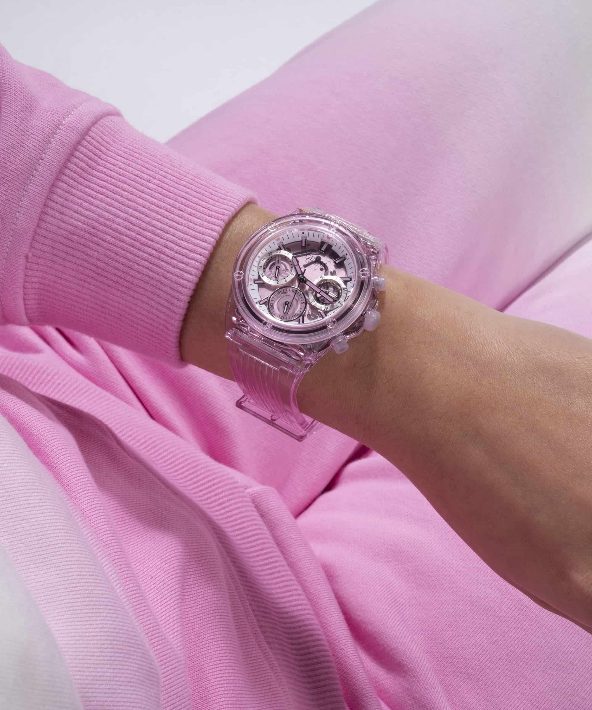 Đồng hồ nữ Guess Eco-Friendly 2 Tone Bio Based Watch Pink GW0438L2 3
