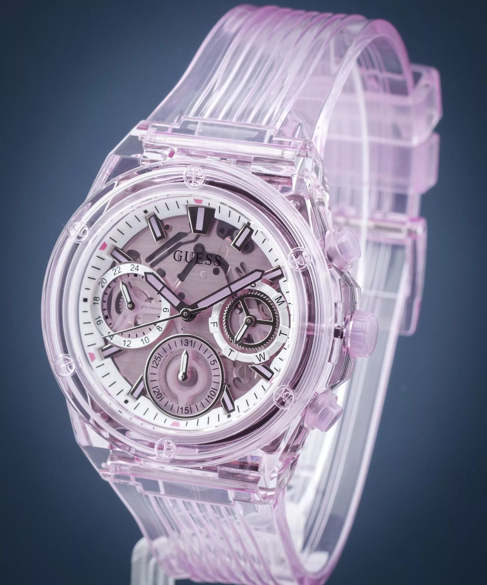 Đồng hồ nữ Guess Eco-Friendly 2 Tone Bio Based Watch Pink GW0438L2 10