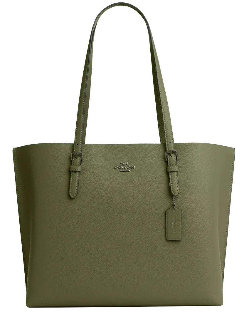 Túi Coach nữ Mollie Tote Bag Military Green 1671 5