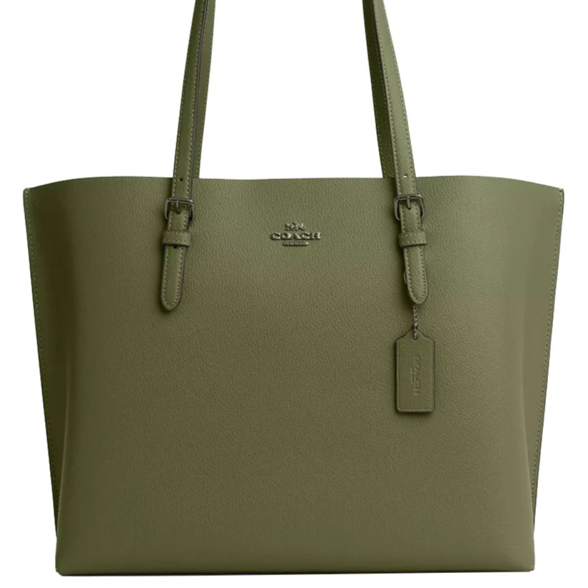 Túi Coach nữ Mollie Tote Bag Military Green 1671 8