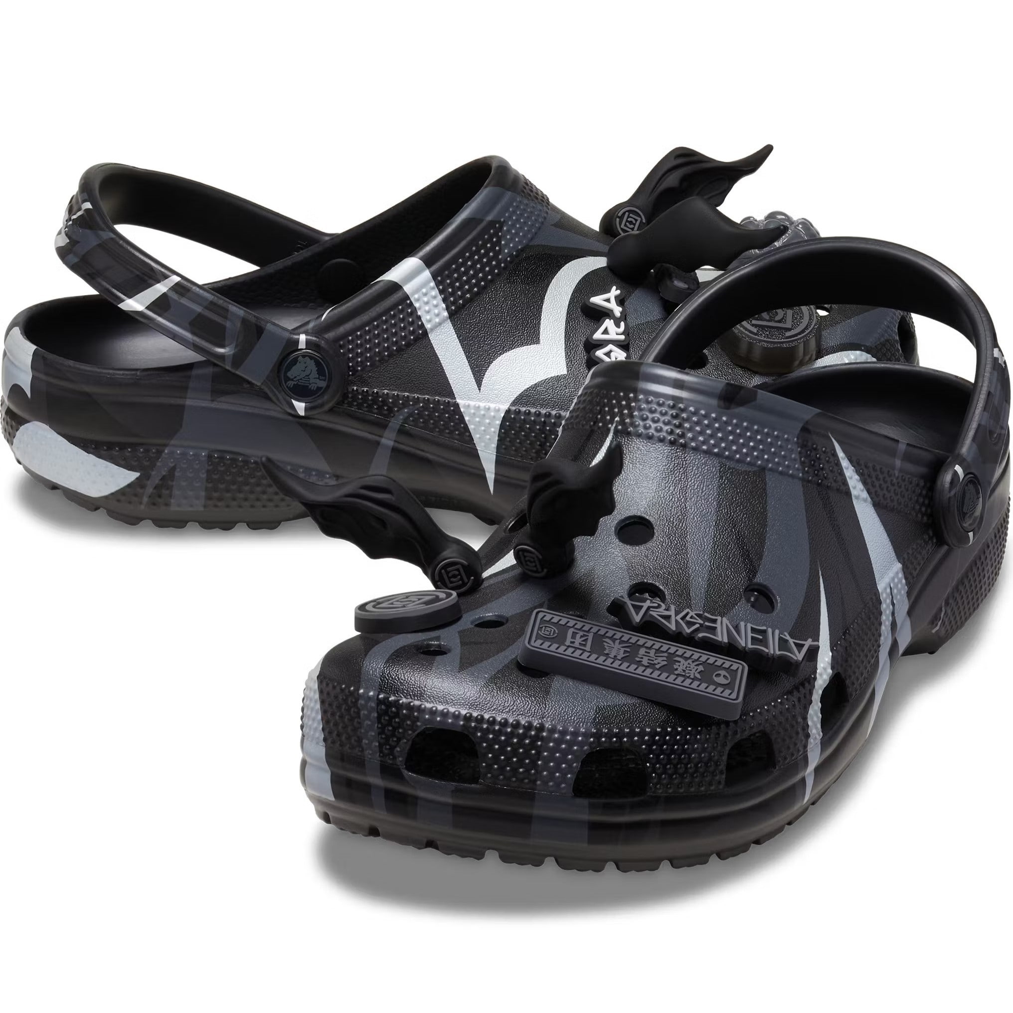 Dép Clot x Crocs Classic Clog Blac 5