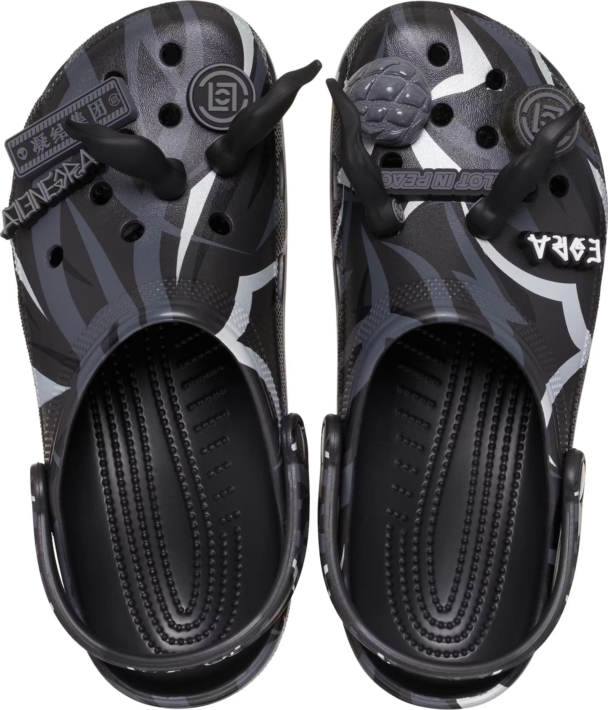 Dép Clot x Crocs Classic Clog Blac 3