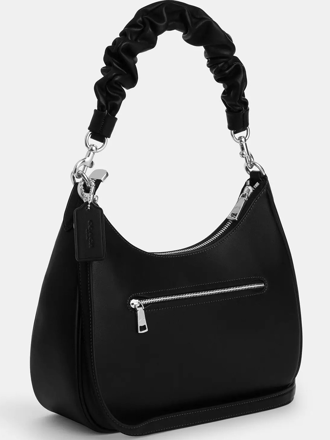 Túi đeo vai nữ Coach Teri Hobo Black CU12 3
