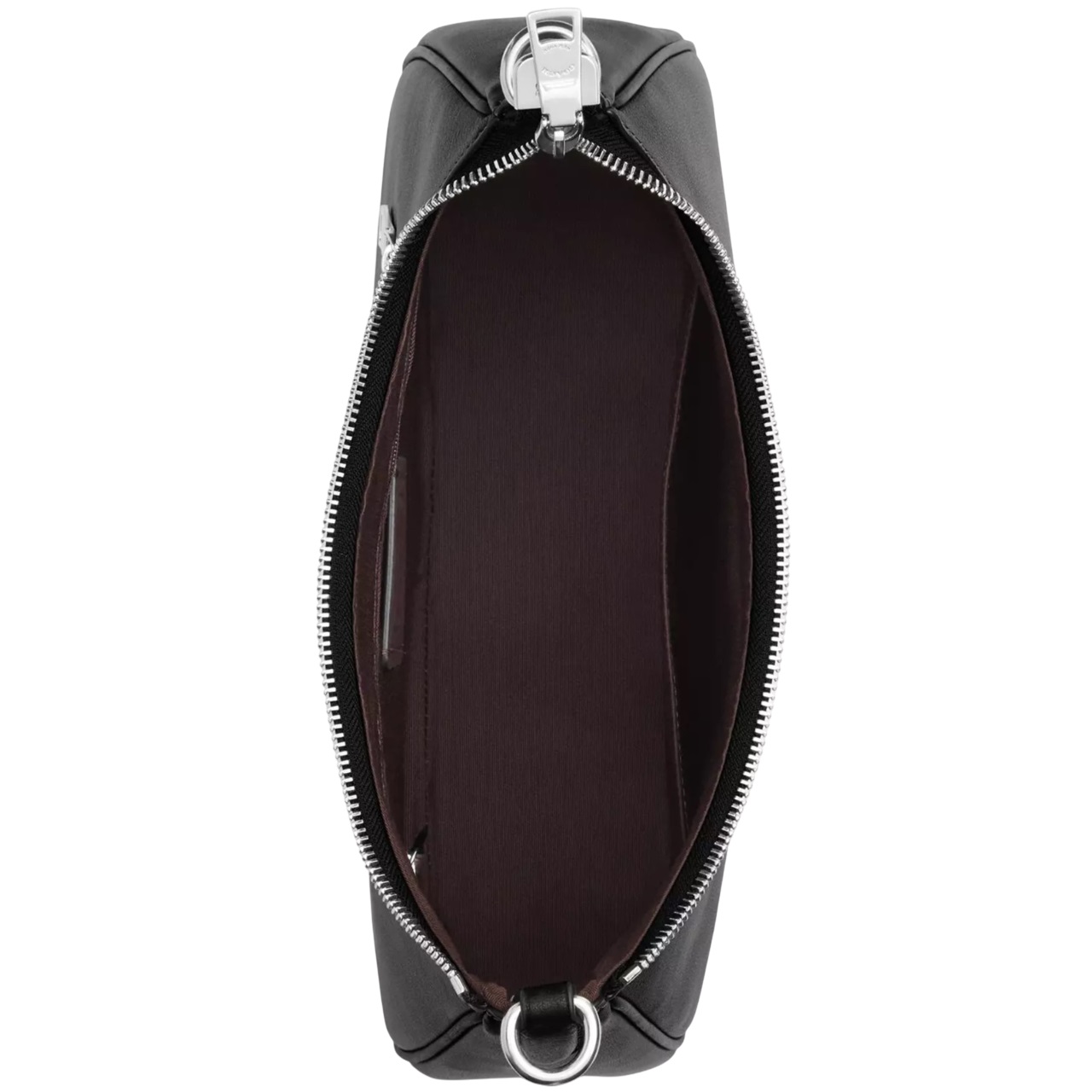 Túi đeo vai nữ Coach Teri Hobo Black CU12 4