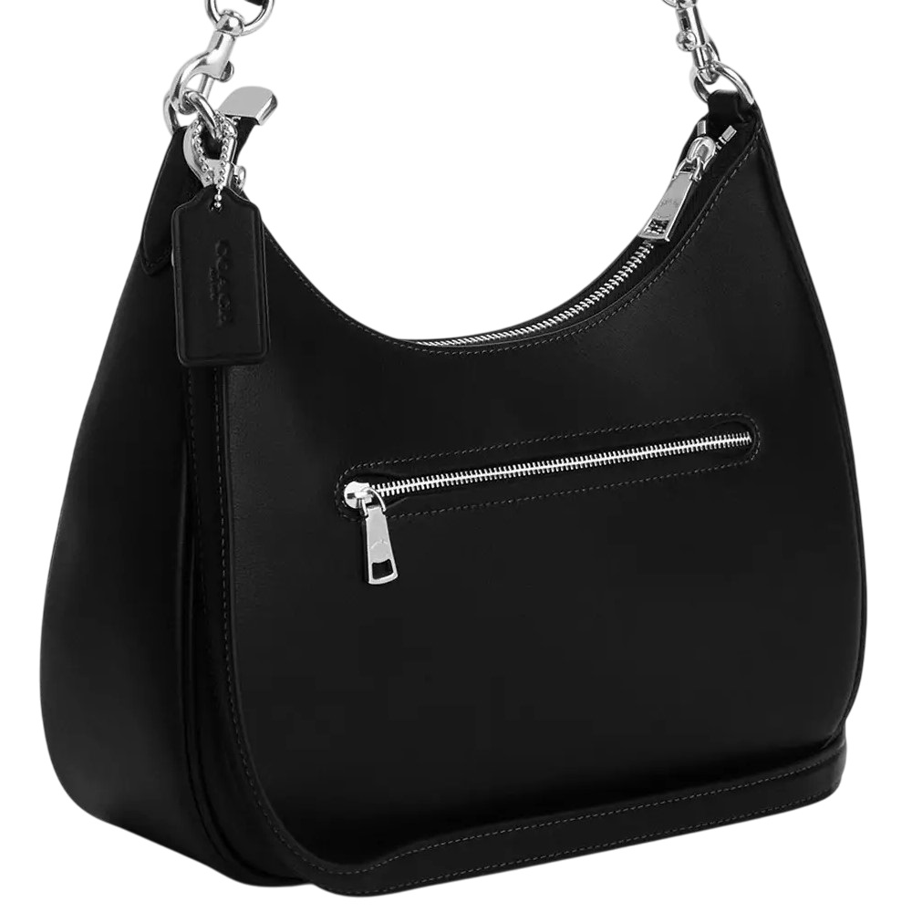 Túi đeo vai nữ Coach Teri Hobo Black CU12 1
