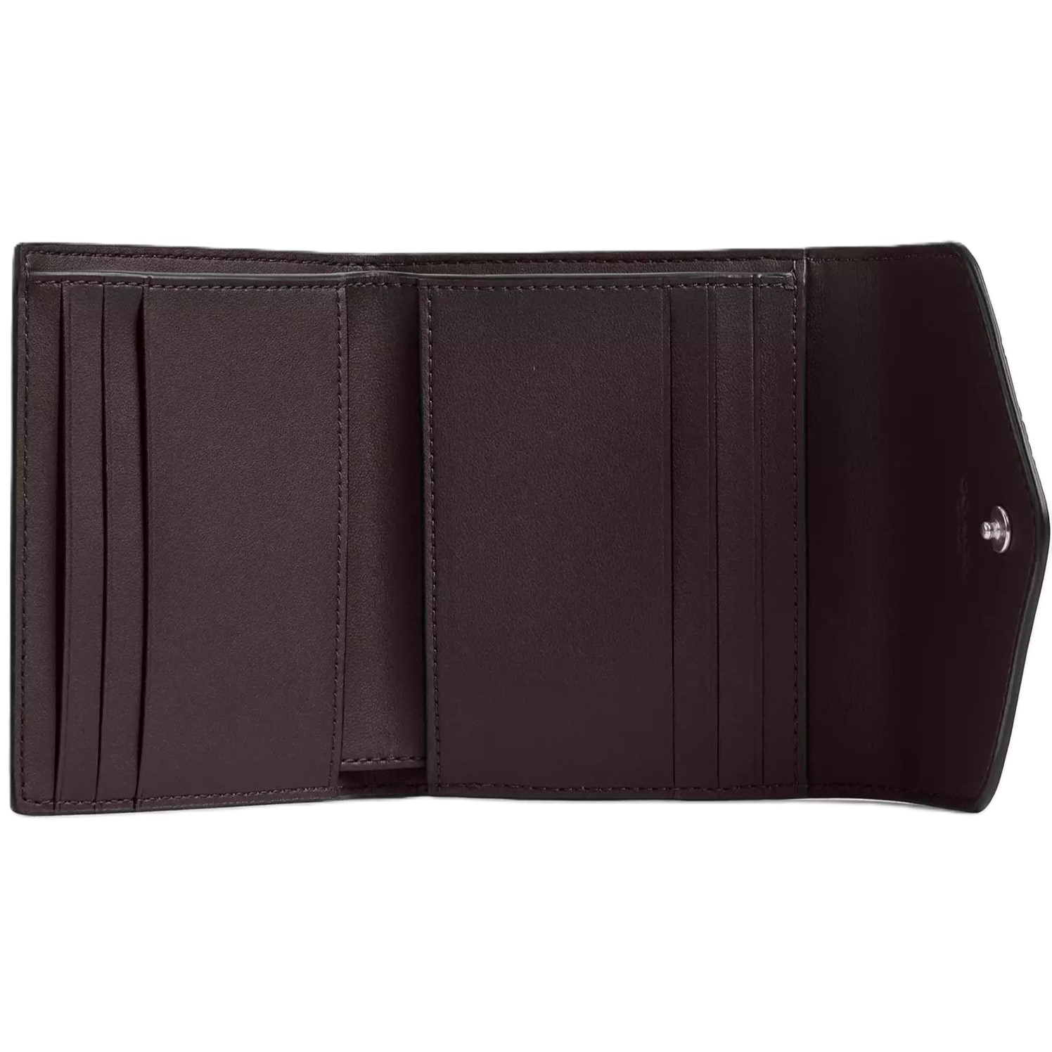 Ví Coach Winn Small Wallet Strawberry Print Black CU474 3