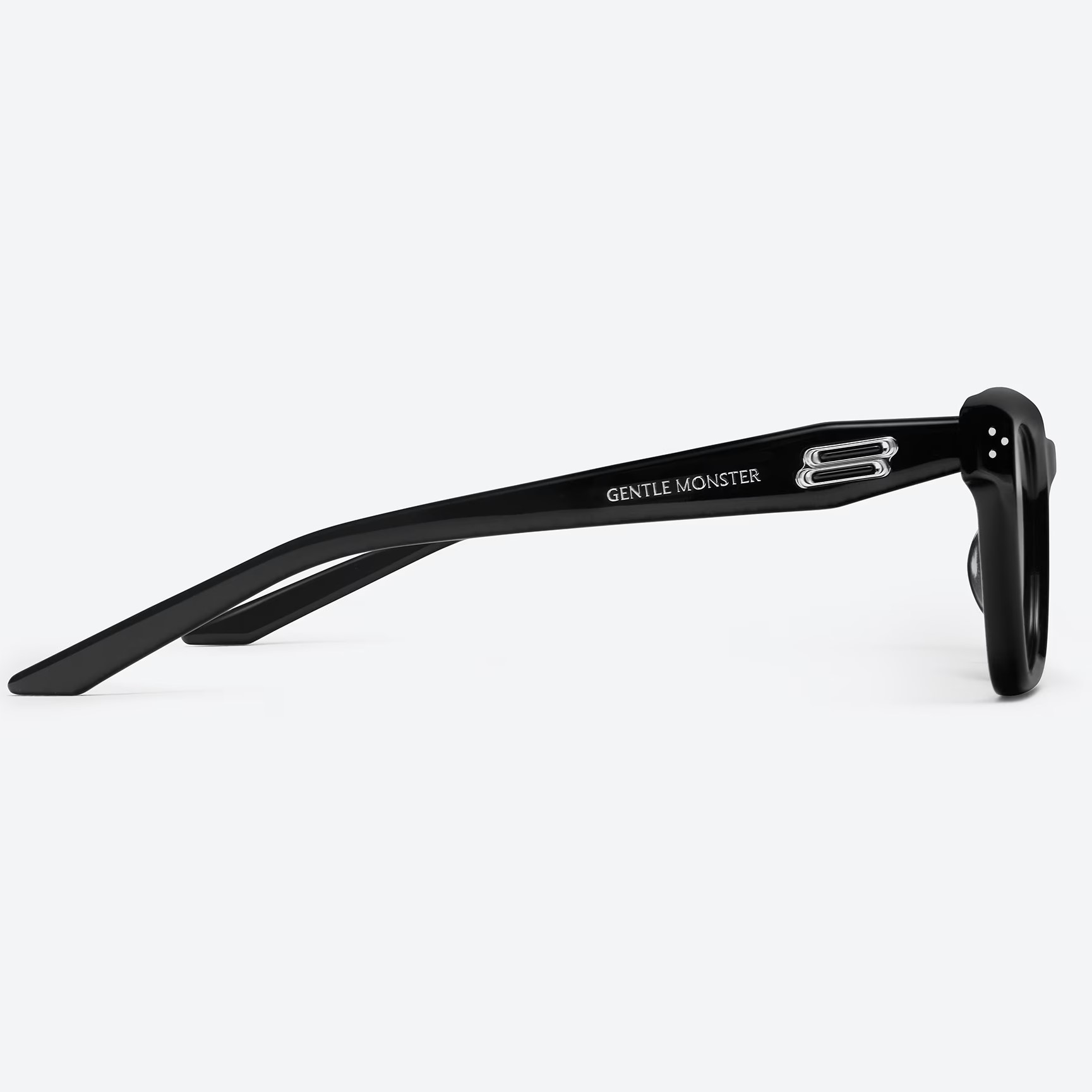 MẮT KÍNH GENTLE MONSTER HOVO 01(B) BLUE LENSES BLACK ACETATE FRAME 1