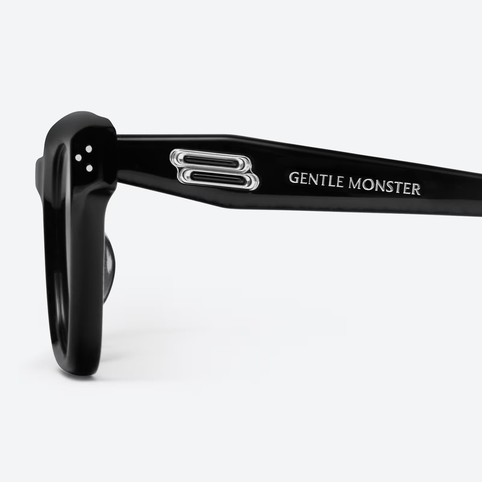 MẮT KÍNH GENTLE MONSTER HOVO 01(B) BLUE LENSES BLACK ACETATE FRAME 6