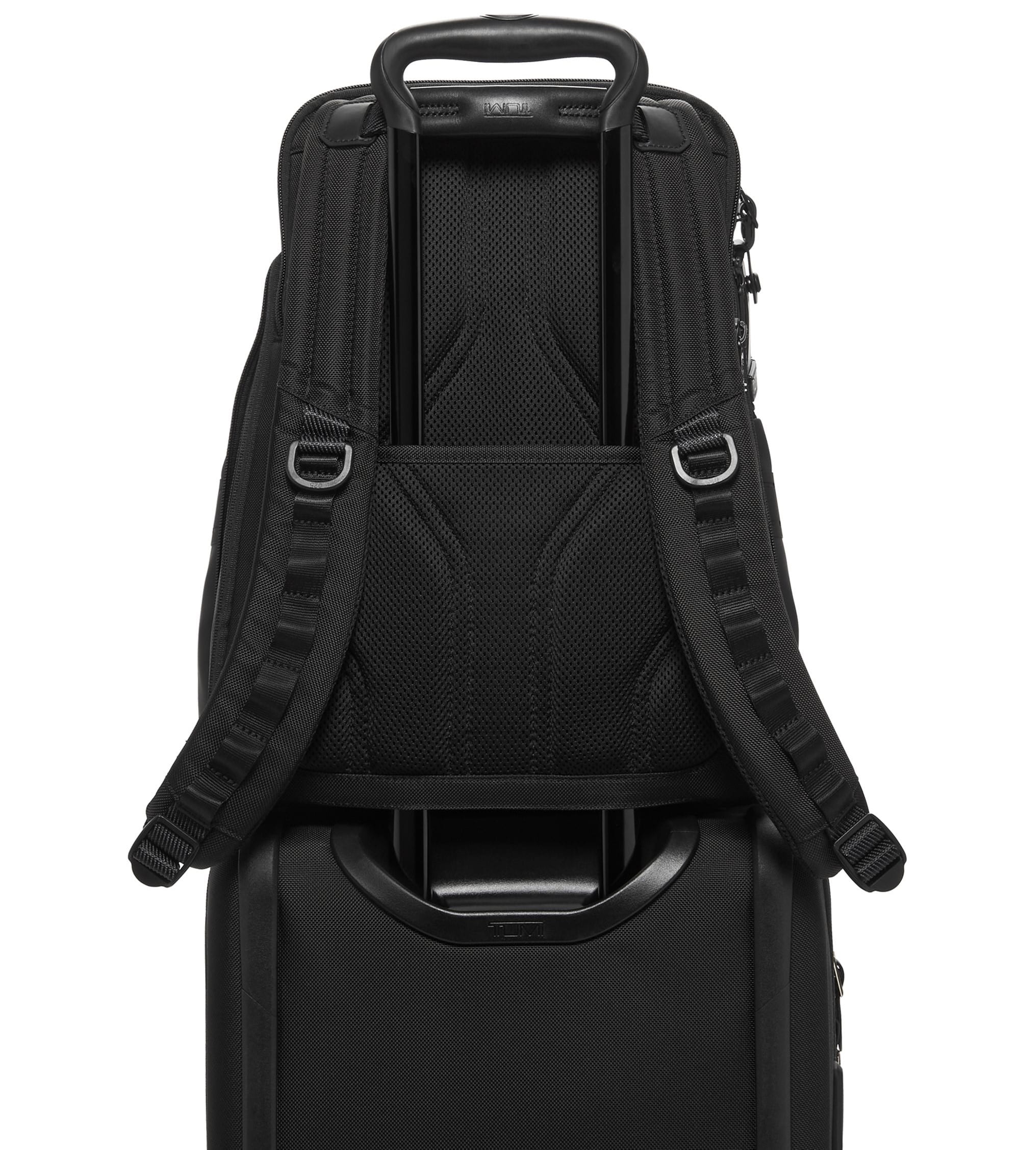 Balo Laptop Tumi Alpha Bravo Navigation Backpack Black 4