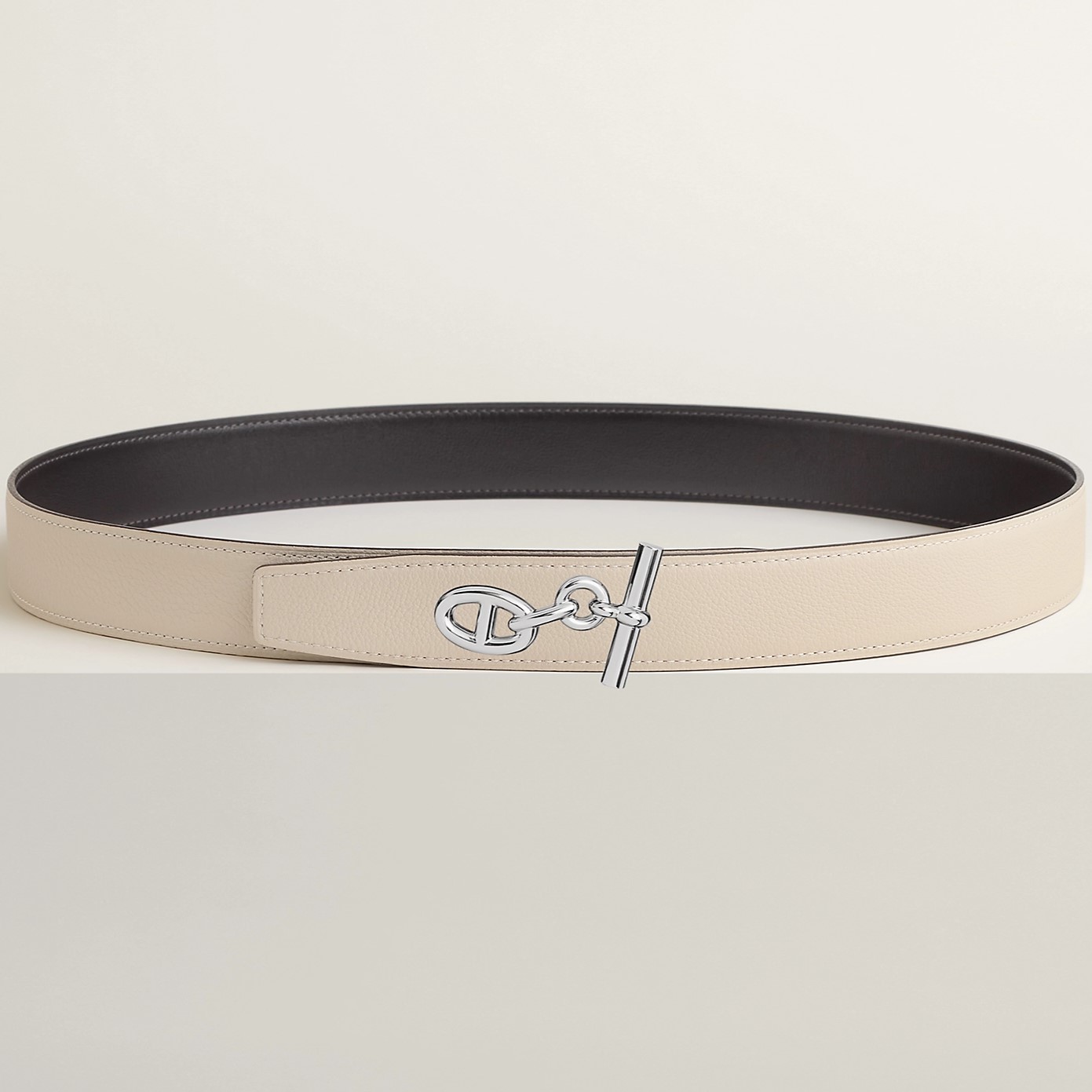 Thắt lưng Hermes Yachting Belt Buckle Reversible Leather Strap 32 mm 6