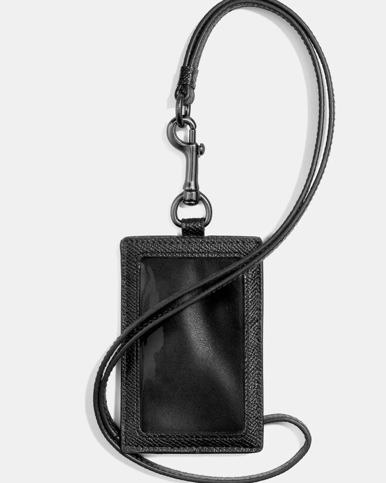 Bao đựng thẻ Coach Id Lanyard Black 25689 1