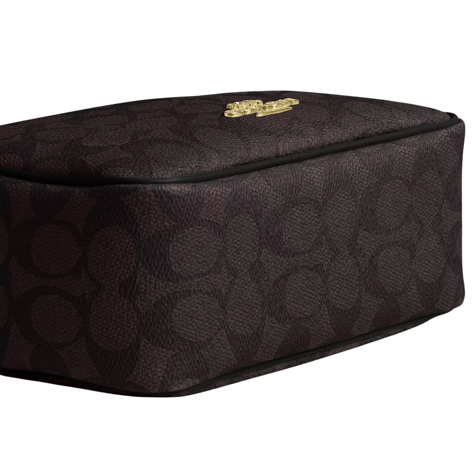 Túi Coach Mini Carey Crossbody Bag In Signature Canvas Black CEK69 10