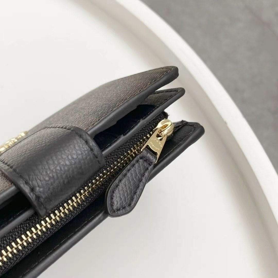 VÍ COACH MINI NỮ DA THẬT CAO CẤP | BÓP NGẮN COACH NỮ CẦM TAY MẪU MỚI NHẤT 2