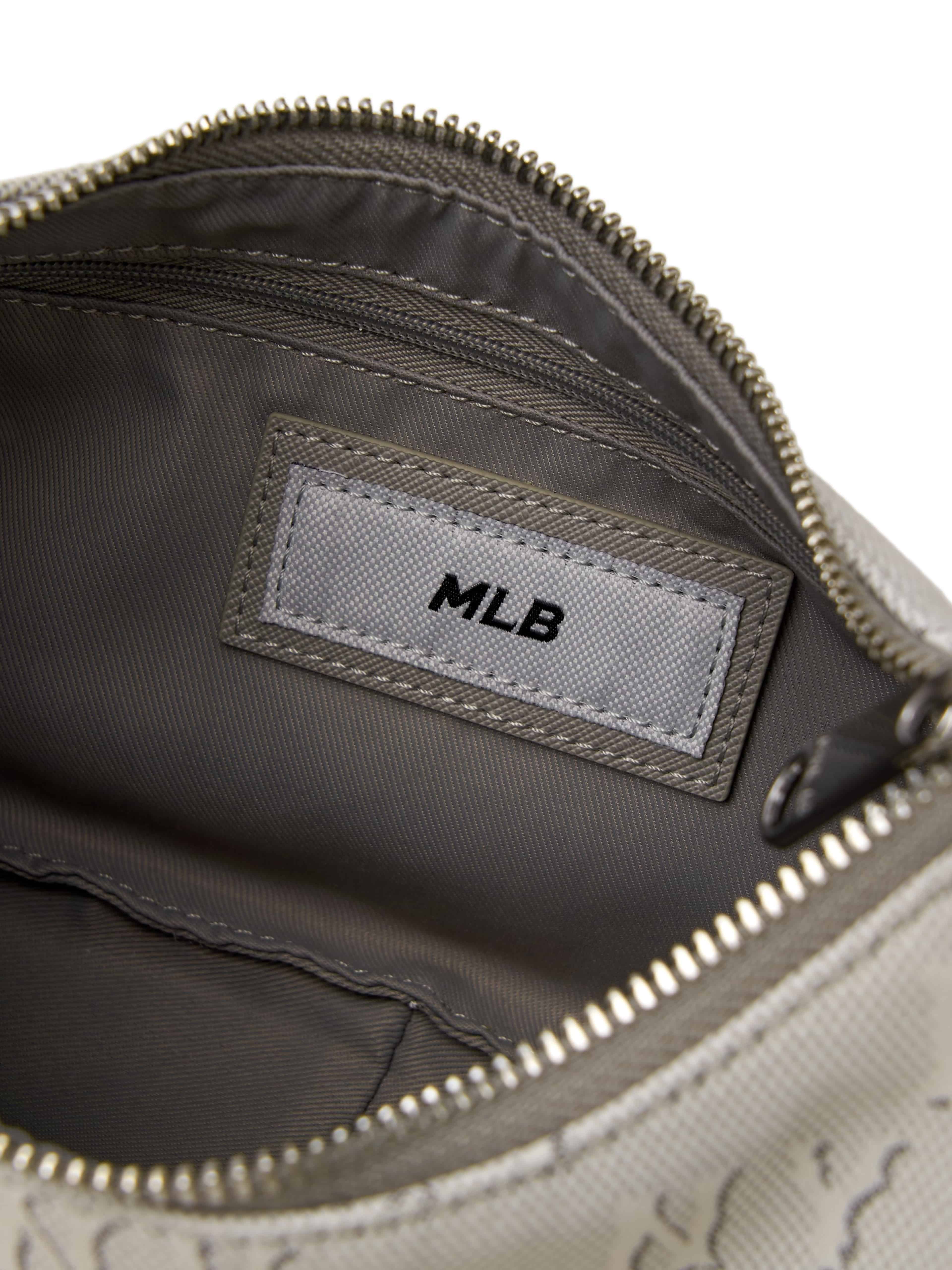 Túi Kẹp Nách MLB Hobo Monogram New York Yankees Charcoal Grey 3ABQS014N-50CGL 1