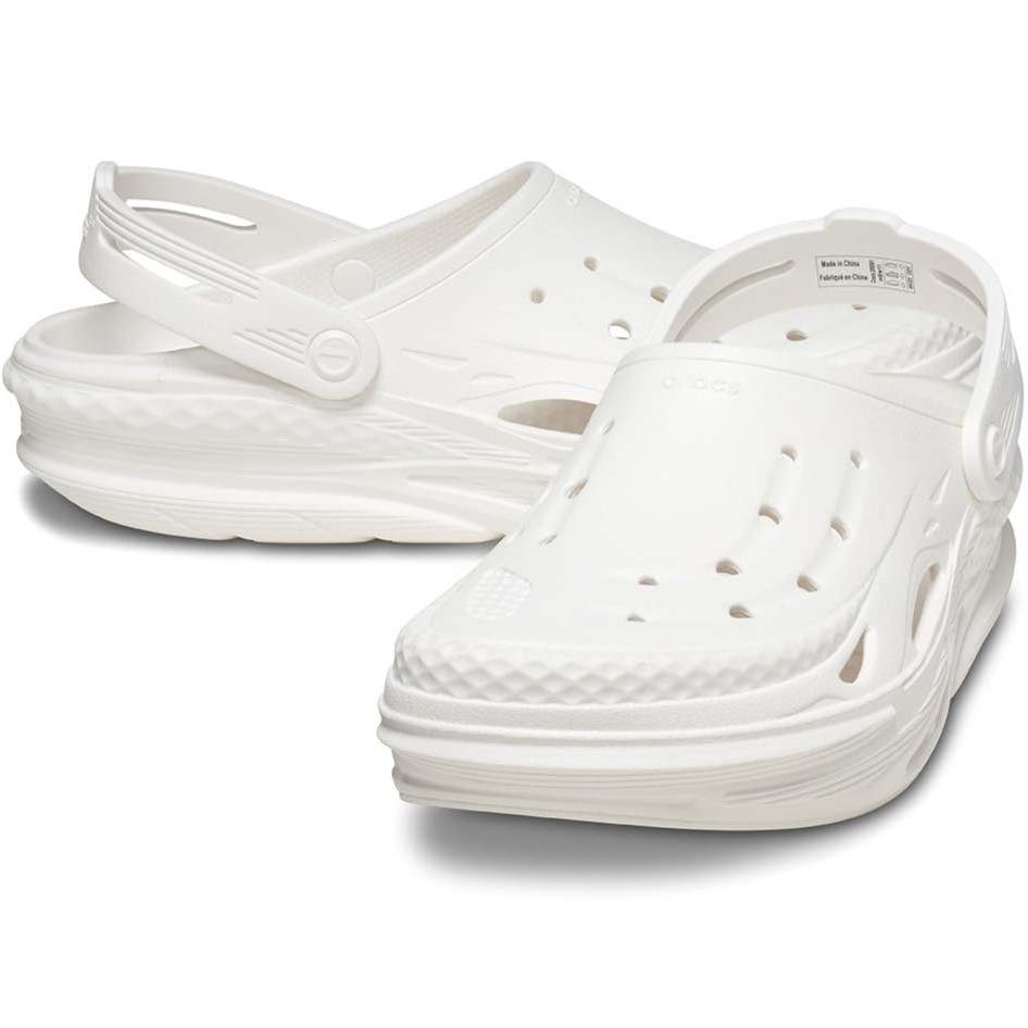 Giày Clog Unisex Crocs Off Grid White 1