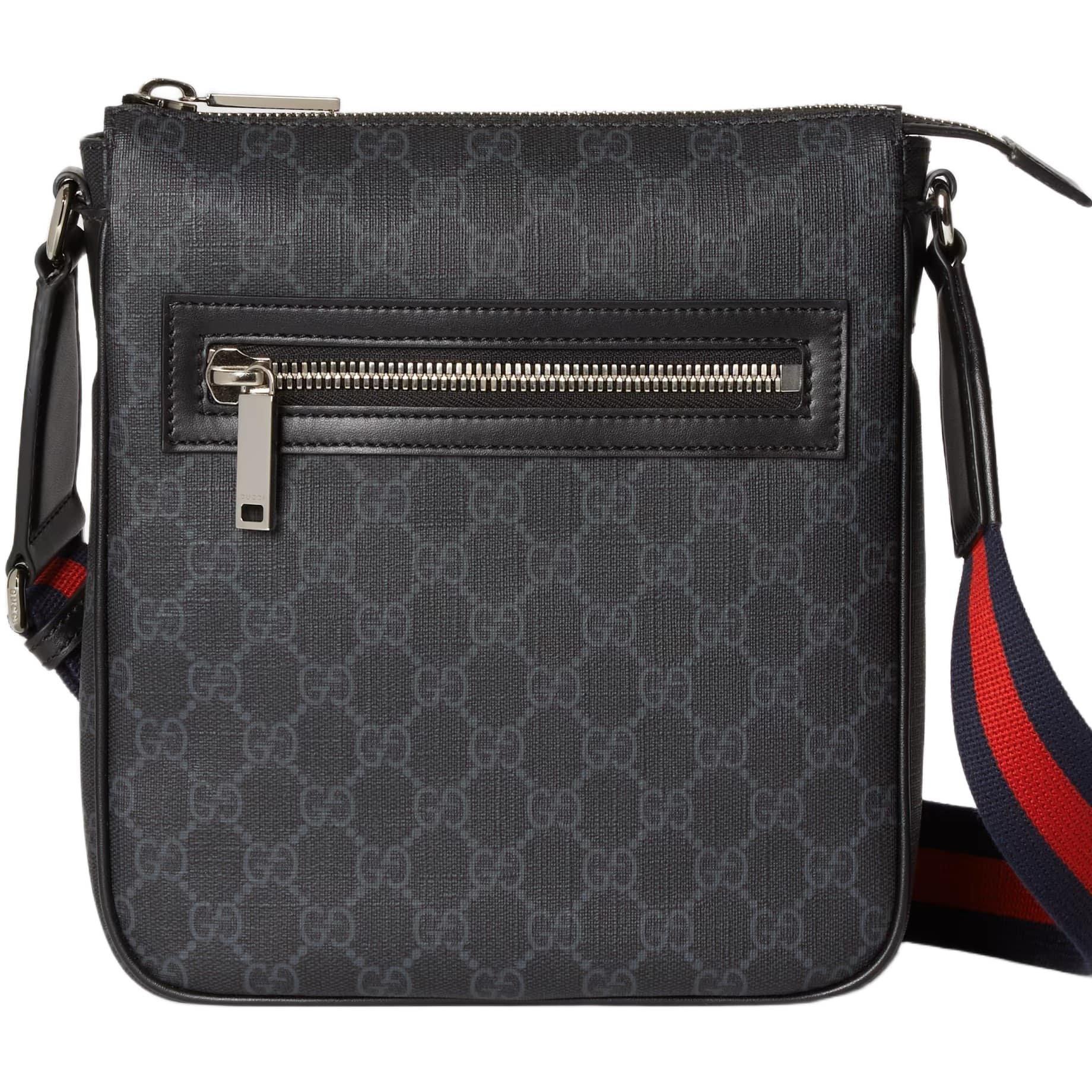 Túi Gucci GG Black Small Messenger Bag Black GG Supreme 3