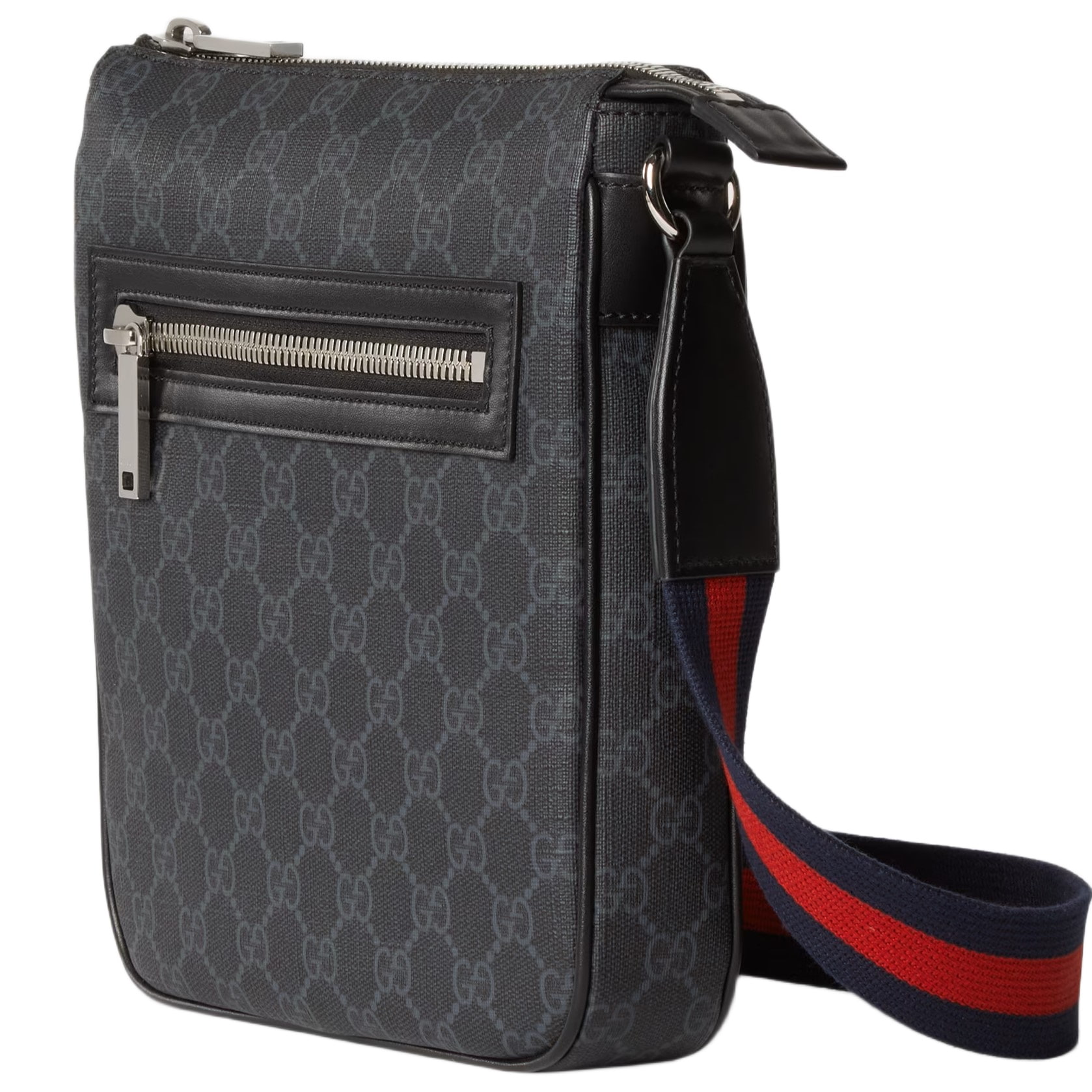 Túi Gucci GG Black Small Messenger Bag Black GG Supreme 7