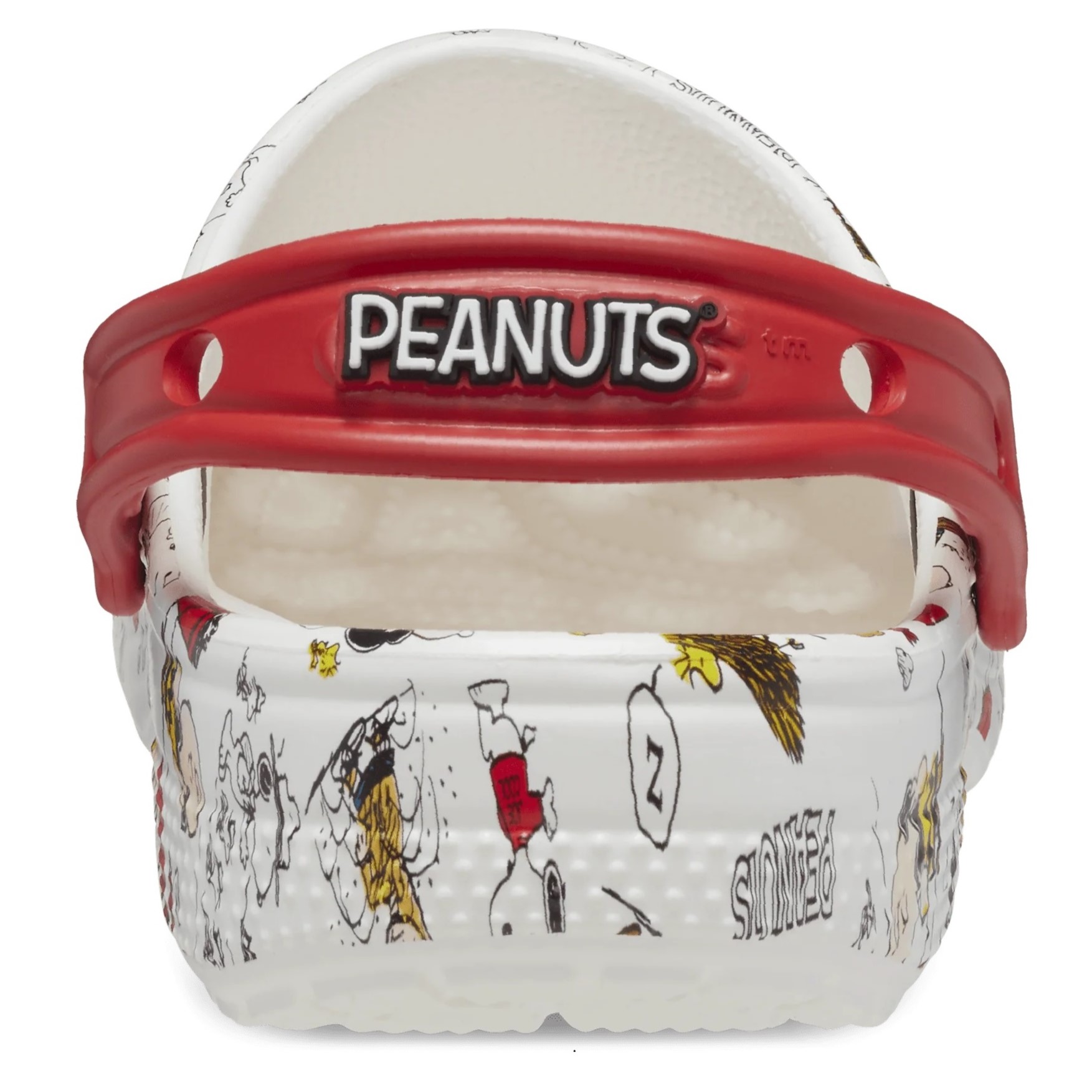 Dép Crocs Peanuts Classic Clog White 3