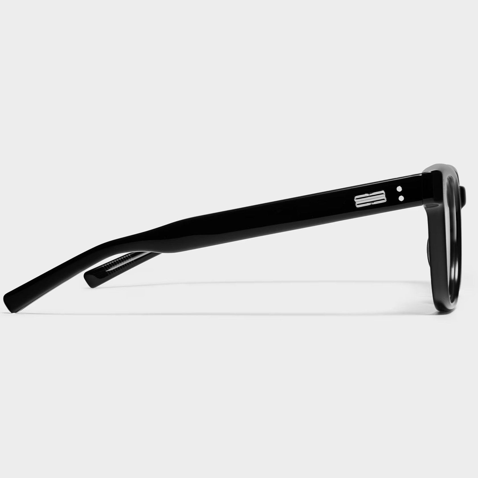 Mắt kính gọng cận Gentle Monster Monaco 01 Clear Lenses Black Acetate Frame 1