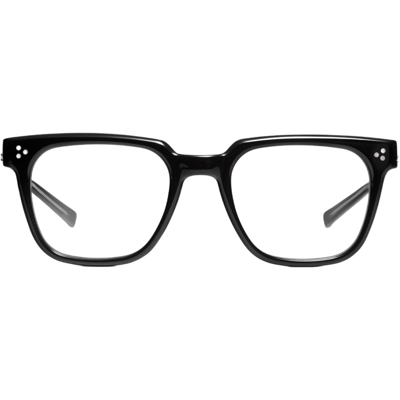 Mắt kính gọng cận Gentle Monster Monaco 01 Clear Lenses Black Acetate Frame 4
