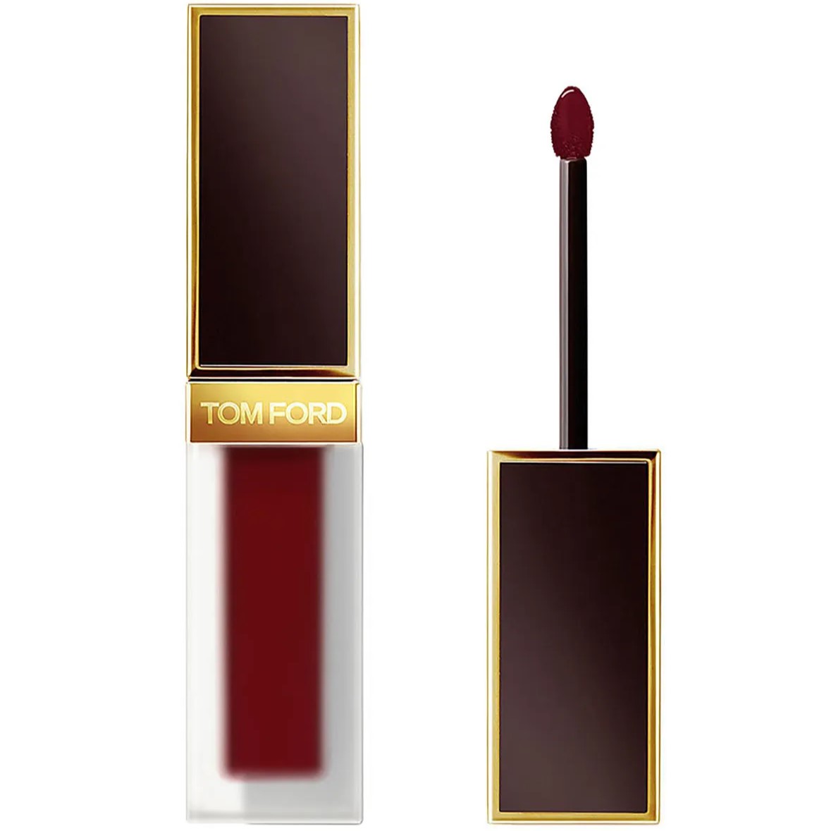 Son Kem Tom Ford Liquid Lip Luxe Matte Màu 124 Secret Rendezvous Đỏ Đất 3