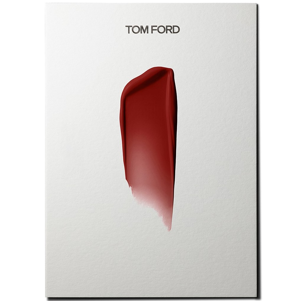 Son Kem Tom Ford Liquid Lip Luxe Matte Màu 124 Secret Rendezvous Đỏ Đất 5