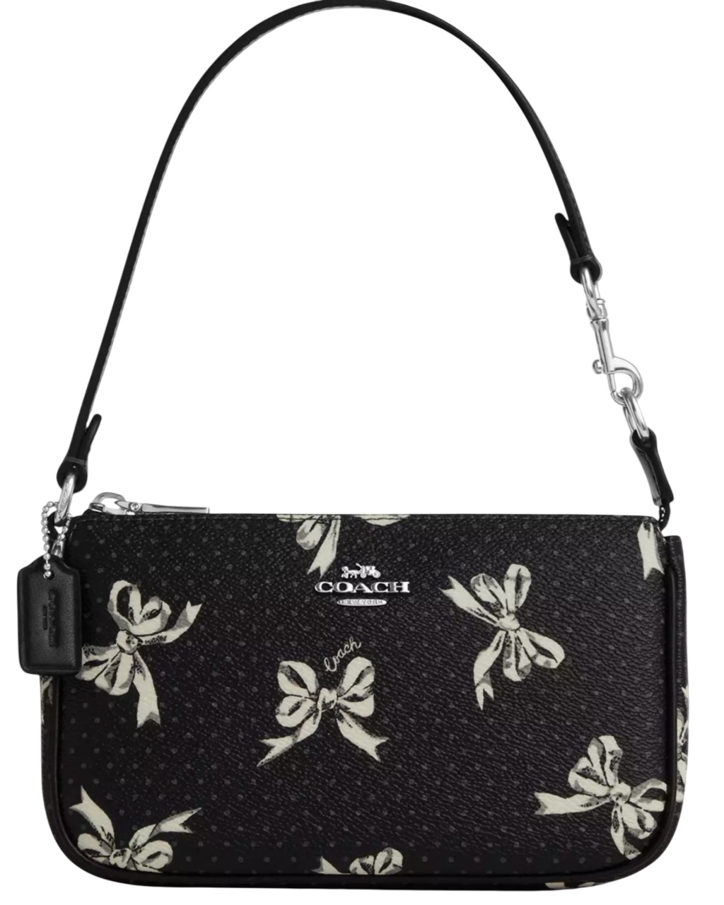 Túi xách Coach Nolita 19 With Bow Print Multicolor Black CZ454 1