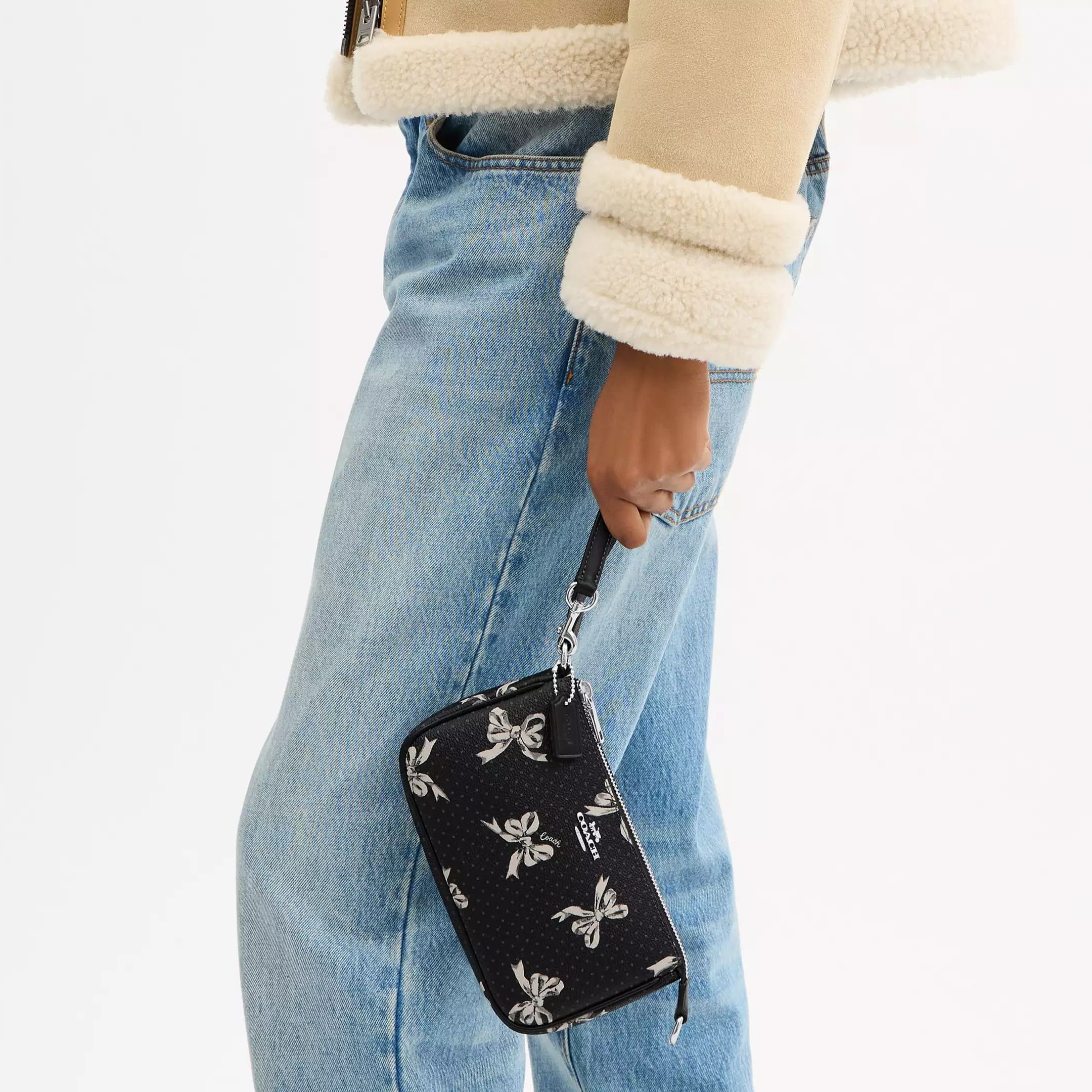 Túi xách Coach Nolita 19 With Bow Print Multicolor Black CZ454 4