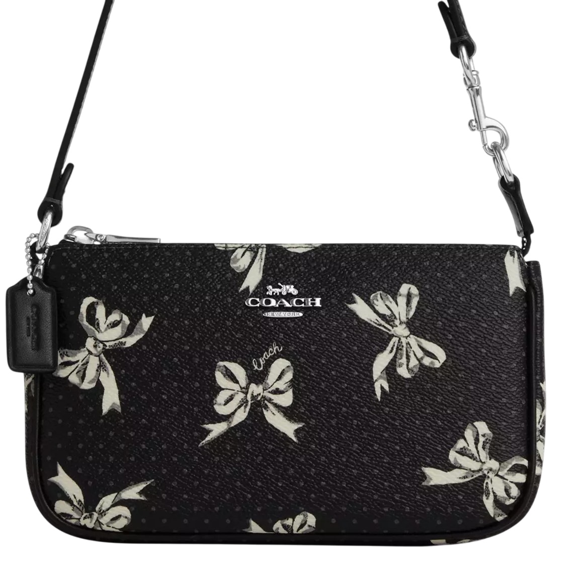 Túi xách Coach Nolita 19 With Bow Print Multicolor Black CZ454 5