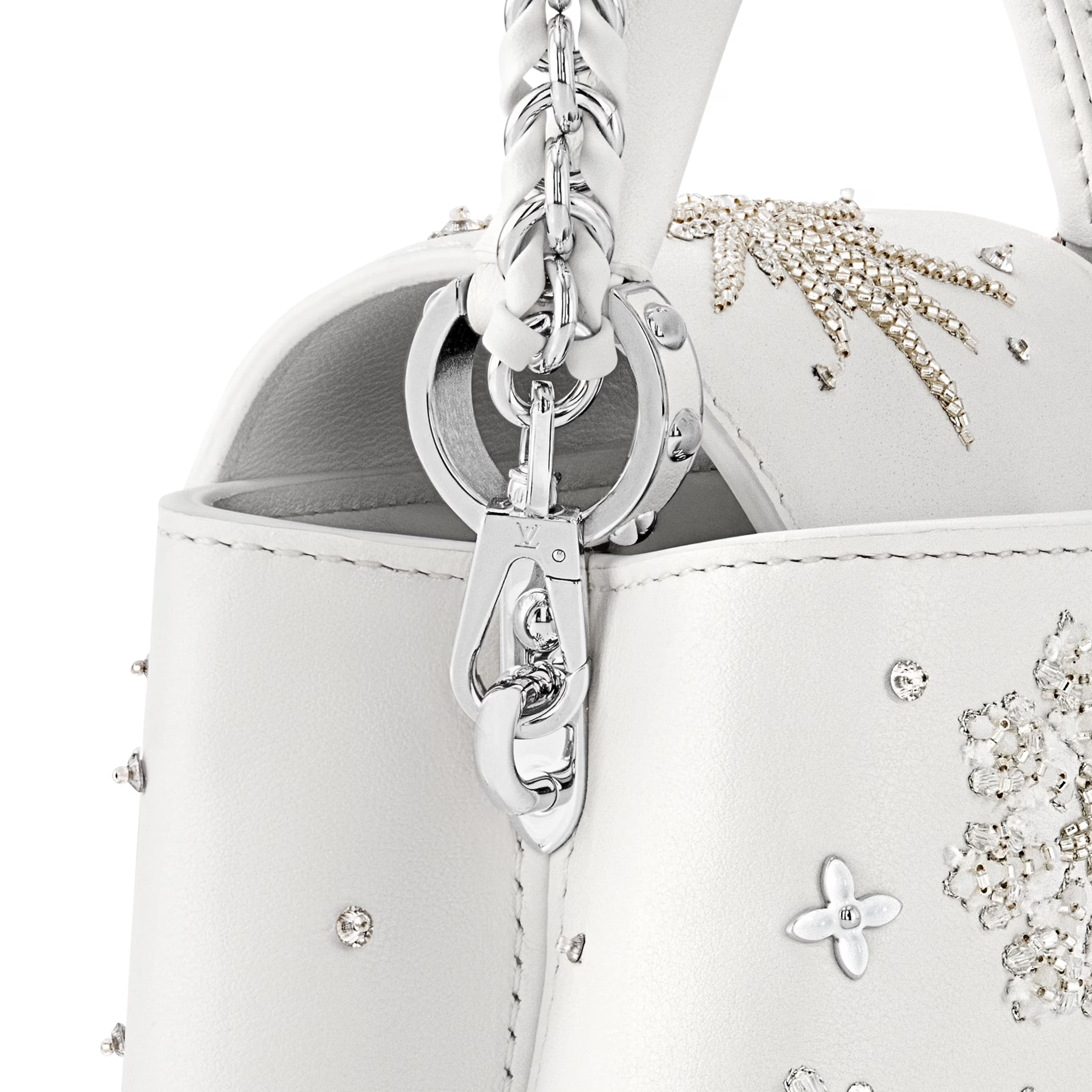 Túi Louis Vuitton Capucines Mini Optical White M11934 4