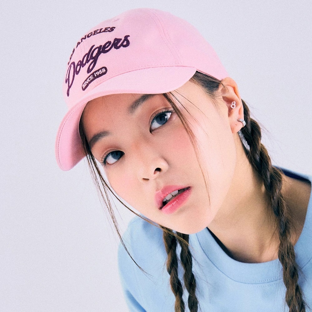 Mũ MLB Varsity Lettering Ball Cap Los Angeles Dodgers Peach 3ACPL033N-07PCS 8