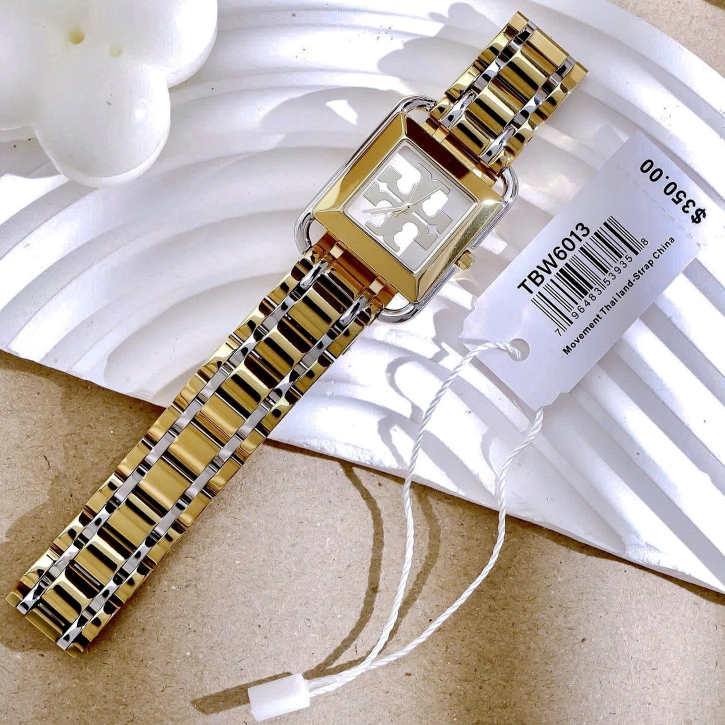 Đồng hồ nữ Tory Burch The Miller Square Womens Wristwatch TBW6013 3