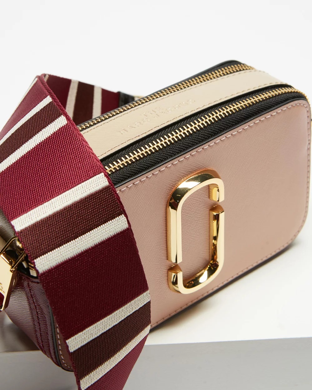Túi đeo chéo nữ Marc Jacobs da thật màu hồng | Túi xách Snapshot Camera bag mẫu mới nhất 20