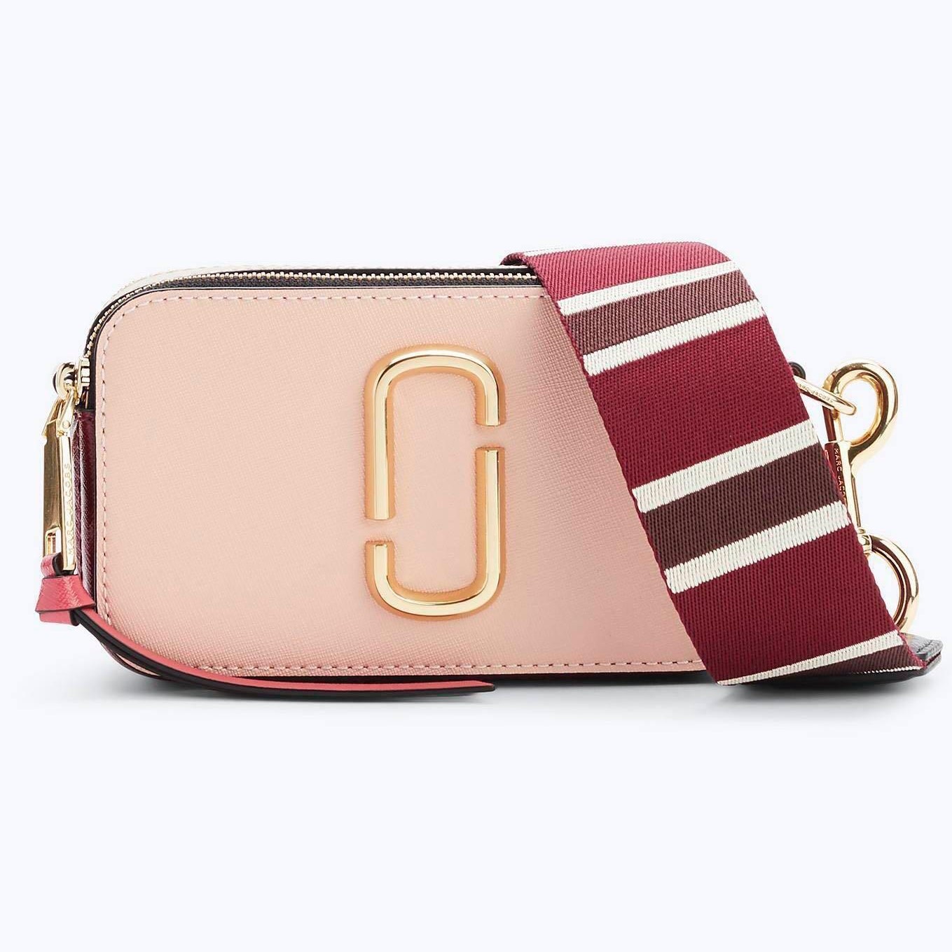 Túi đeo chéo nữ Marc Jacobs da thật màu hồng | Túi xách Snapshot Camera bag mẫu mới nhất 11