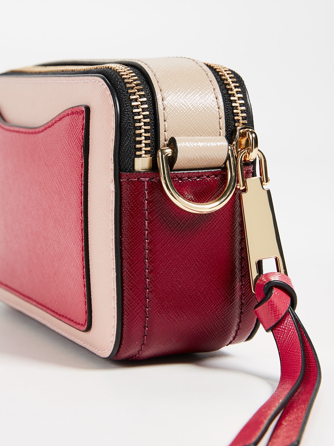 Túi đeo chéo nữ Marc Jacobs da thật màu hồng | Túi xách Snapshot Camera bag mẫu mới nhất 15