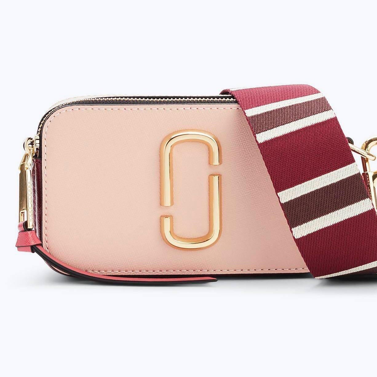 Túi đeo chéo nữ Marc Jacobs da thật màu hồng | Túi xách Snapshot Camera bag mẫu mới nhất 17