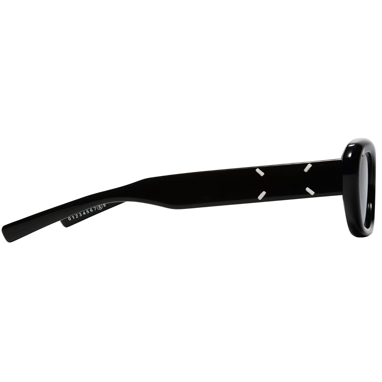 Mắt kính Gentle Monster Maison Margiela MM004 01 Black Acetate Frame 1