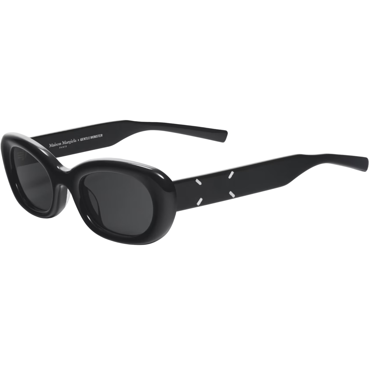 Mắt kính Gentle Monster Maison Margiela MM004 01 Black Acetate Frame 5