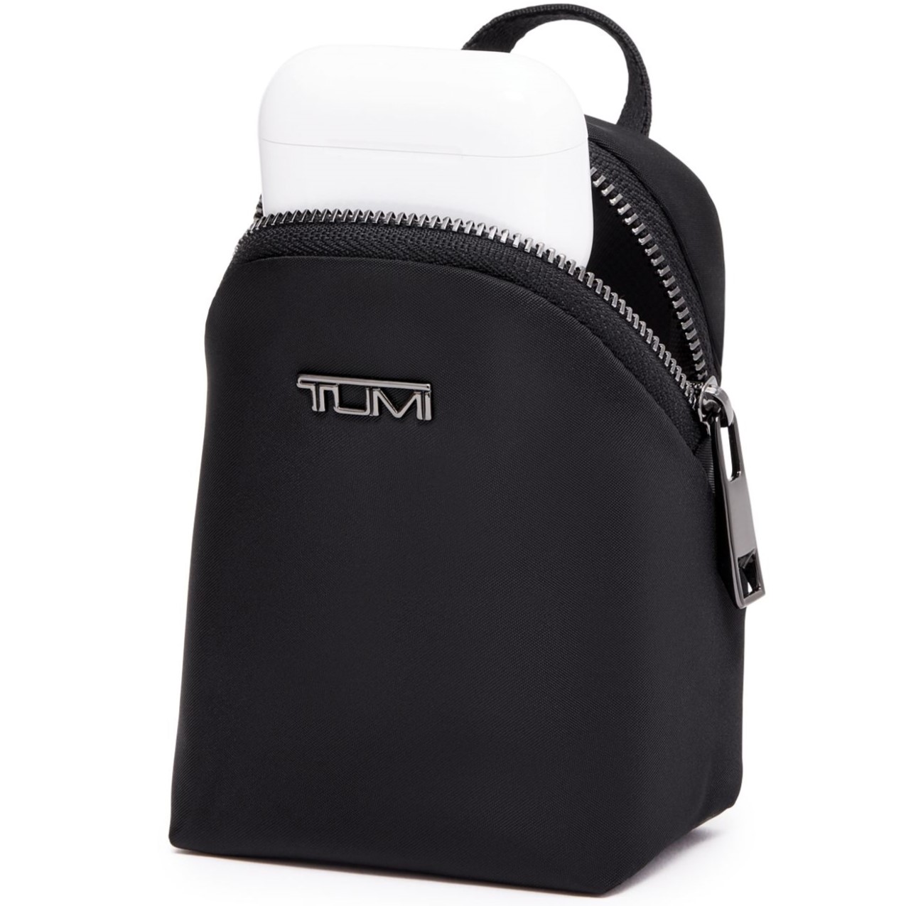 Phụ kiện đeo túi balo Tumi Voyageur Charm Pouch Black Gunmetal 1