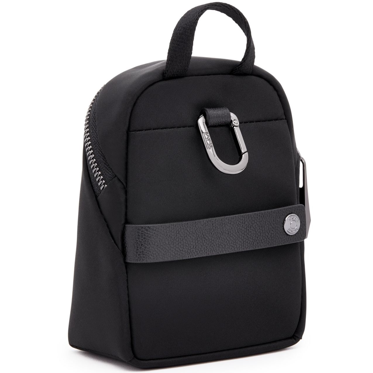 Phụ kiện đeo túi balo Tumi Voyageur Charm Pouch Black Gunmetal 3