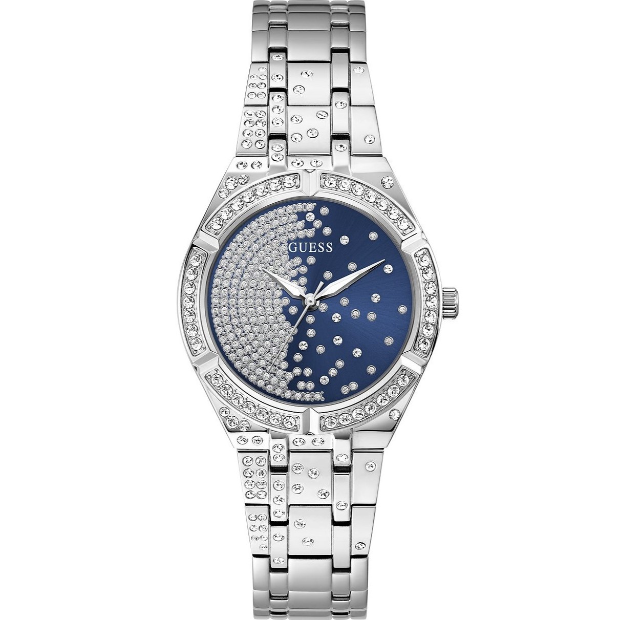 Đồng hồ Guess Women Embellished Dial Bracelet Style Straps Analogue Watch GW0312L1 9