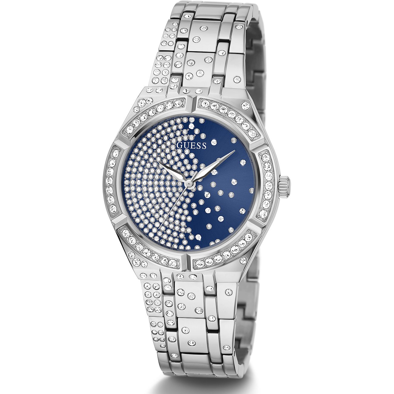 Đồng hồ Guess Women Embellished Dial Bracelet Style Straps Analogue Watch GW0312L1 10