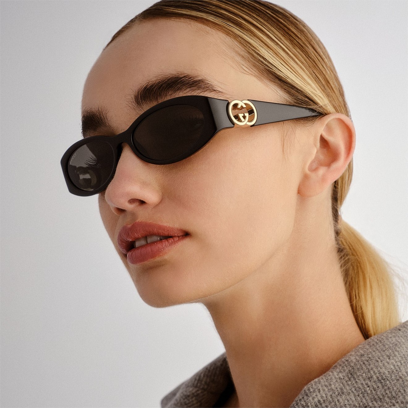 Kính Mát Nữ Gucci Cat Eye Sunglasses GG1660S 7