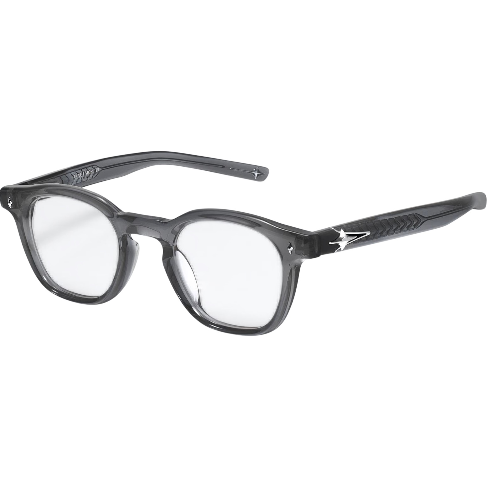 Mắt kính Gentle Monster Gọng Cận Vonzo GC9 Clear Lenses Gray Acetate Frame 1